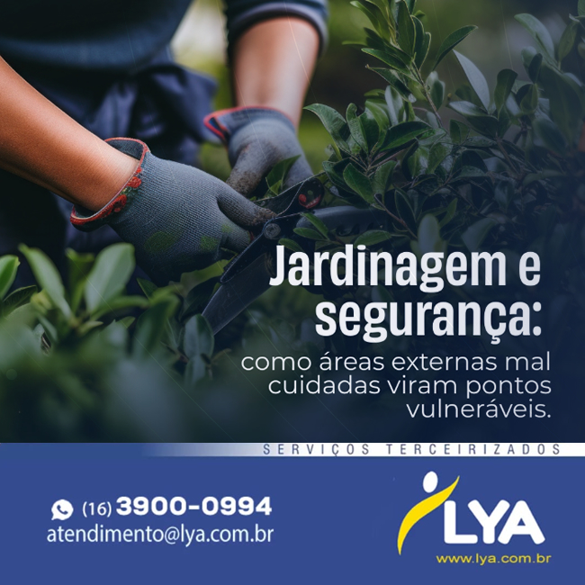 JARDINAGEM E SEGURANÇA