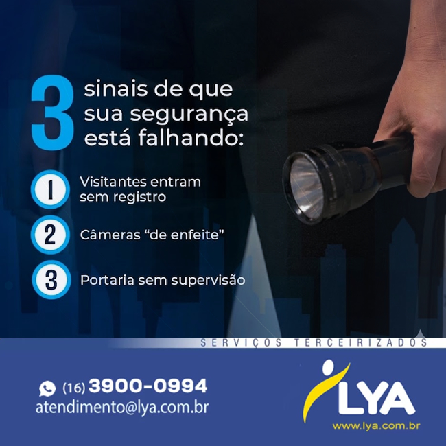 3 SINAIS DE QUE SUA SEGURANÇA ESTÁ FALHANDO