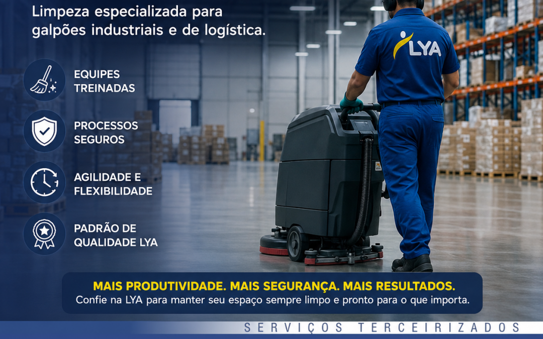 AMBIENTES LIMPOS, OPERAÇÕES EFICIENTES!