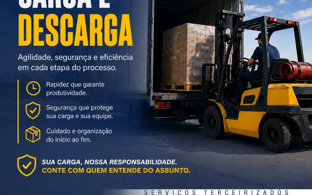 MÁXIMA EFICIÊNCIA E SEGURANÇA NA MOVIMENTAÇÃO DAS SUAS CARGAS!
