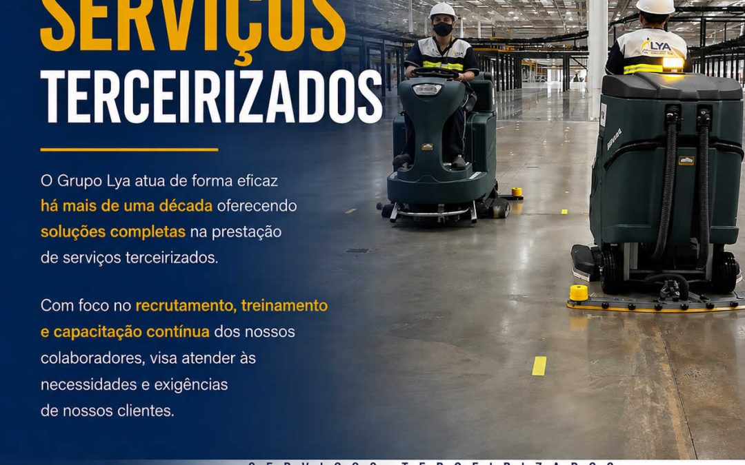 SOLUÇÕES COMPLETAS EM SERVIÇOS TERCEIRIZADOS