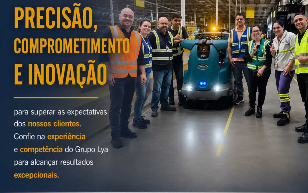 TRABALHAMOS COM PRECISÃO, COMPROMETIMENTO E INOVAÇÃO
