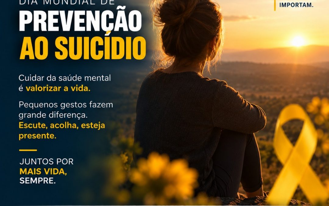 DIA MUNDIAL DE PREVENÇÃO AO SUICÍDIO