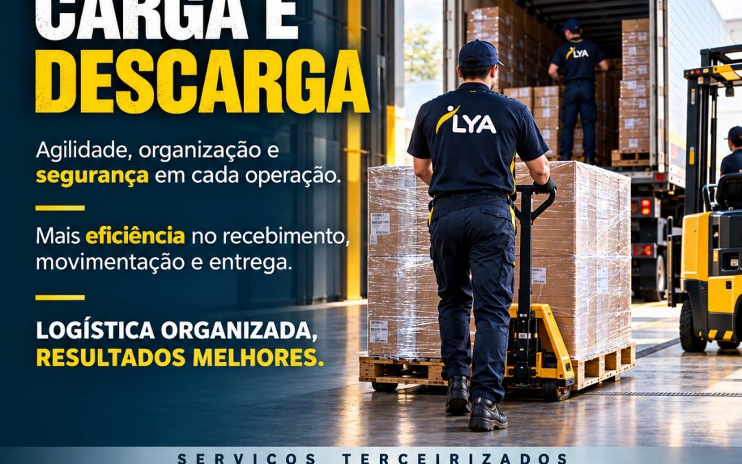 CARGA E DESCARGA COM EXCELÊNCIA, SEGURANÇA E AGILIDADE